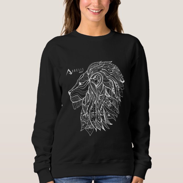 Mandala León T Shirt (Framsida)