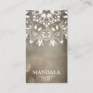 MANDALA LOGO ANPASSAD YOGA INSTRUKTÖR VISITKORT