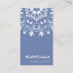 MANDALA LOGO ANPASSAD YOGA INSTRUKTÖR VISITKORT