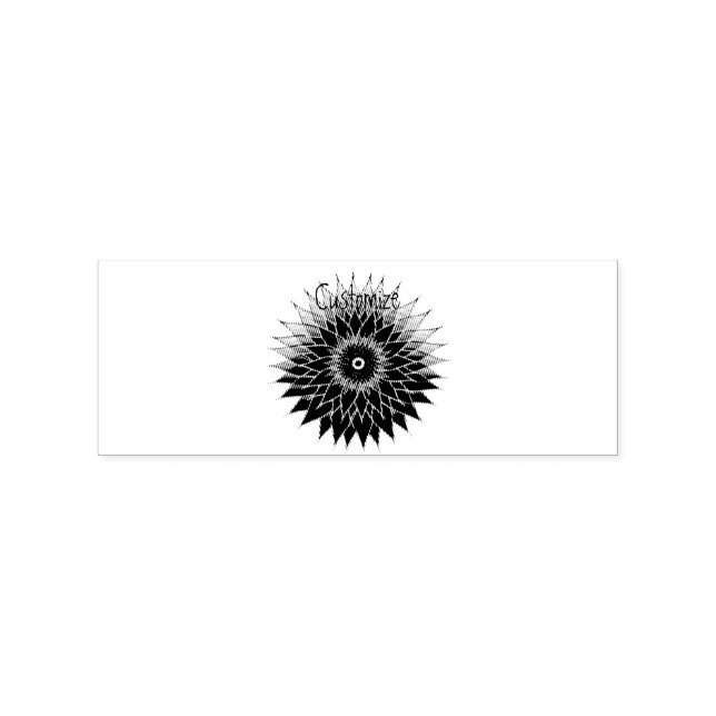 Mandala Lotus Blommar Thunder_Cove Stämpel (Tryck)
