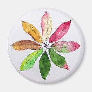 Mandala Lövs Magnet