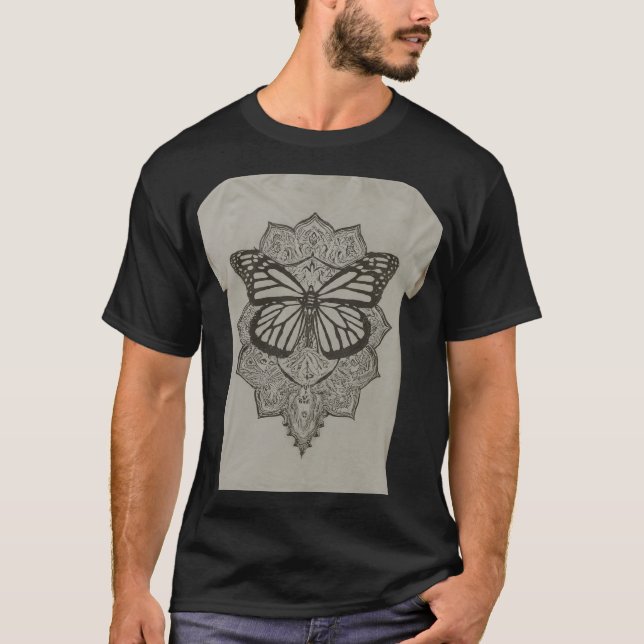 Mandala Magic: A Boho Dream T Shirt (Framsida)