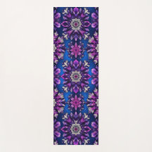 Mandala Magic Yoga Mat – Levande Lila & Rosa