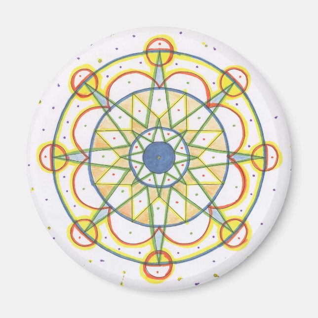 mandala magnet (Framsidan)