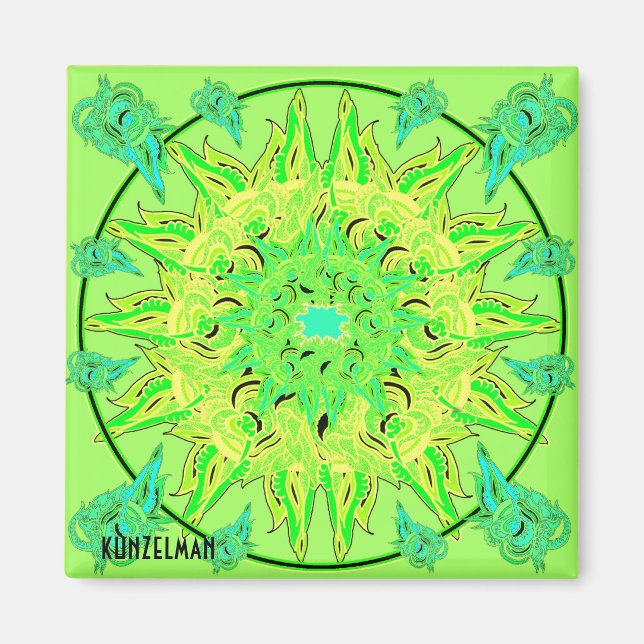 MANDALA MAGNET (Framsidan)
