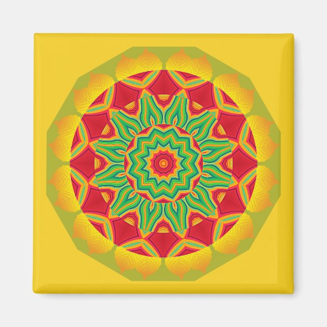 Mandala Magnet (Framsidan)