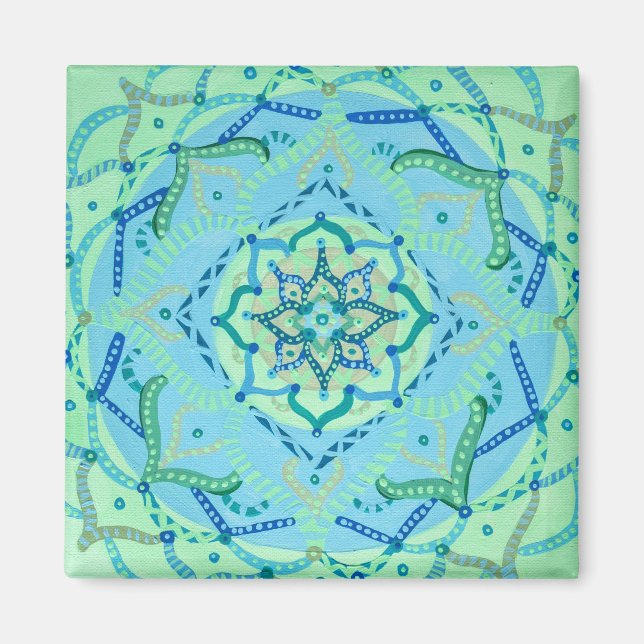 Mandala Magnet (Framsidan)