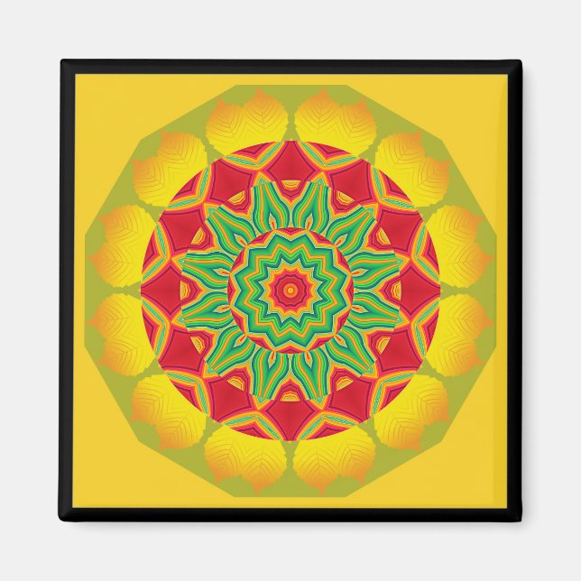 Mandala Magnet (Framsidan)