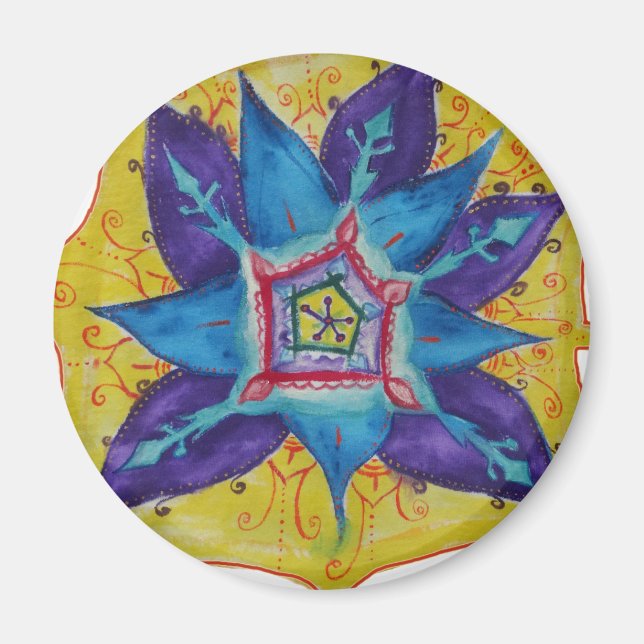 Mandala Magnet (Framsidan)