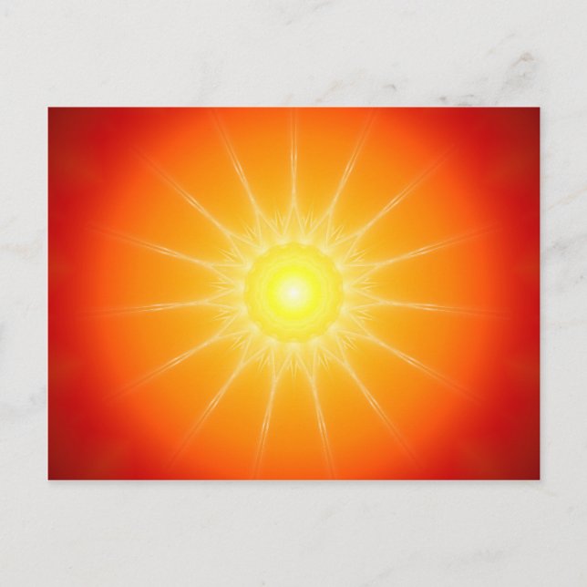 Mandala Makua'Uwila 7 Vykort (Framsida)