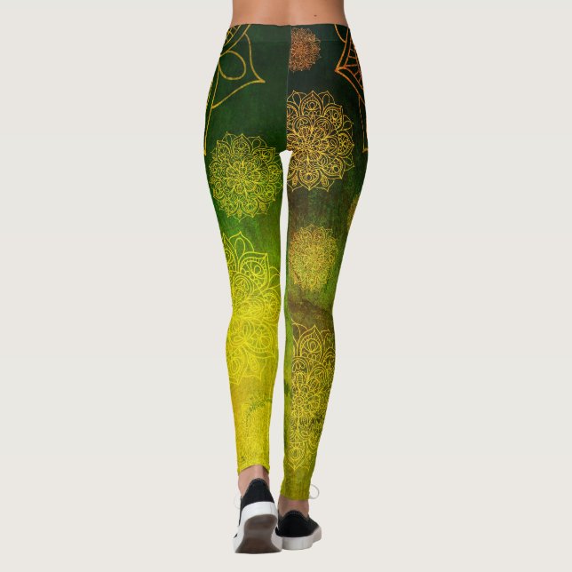 Mandala mania leggings (Baksida)