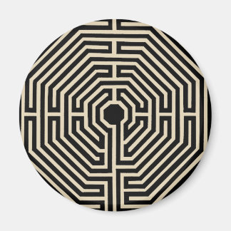 mandala maze magnet