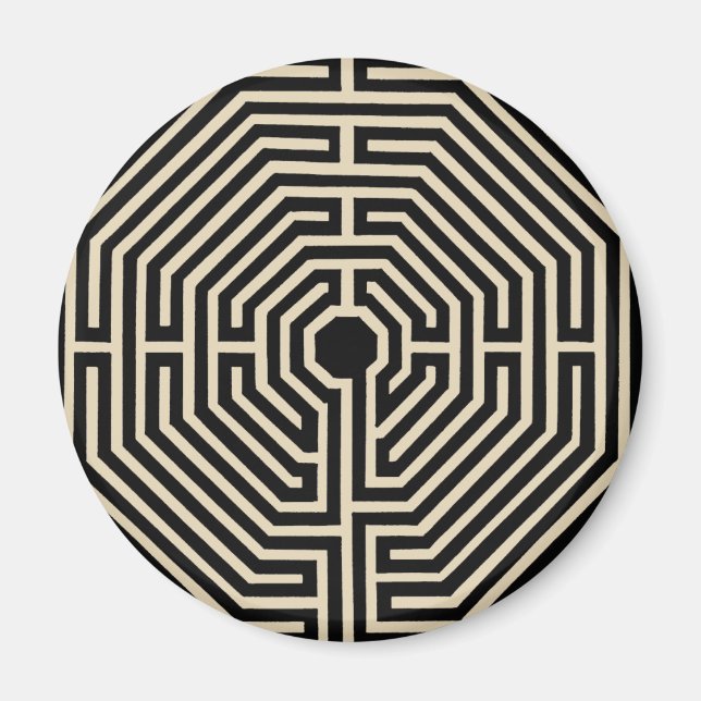 mandala maze magnet (Framsidan)