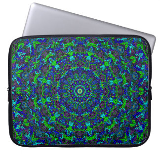 Mandala med specificerad invecklad laptop fodral