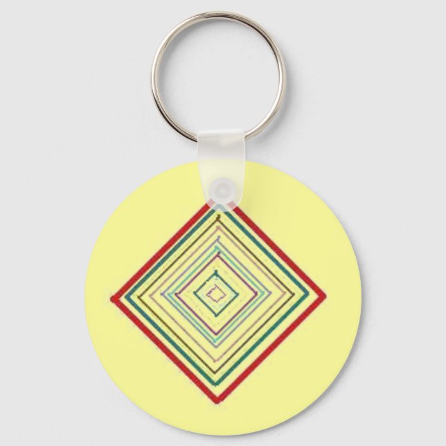Mandala Meditation - nyckelkedja Nyckelring (Framsida)