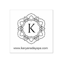 Mandala Monogram Exotic Spa Beauty Henna