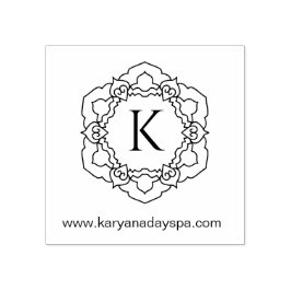 Mandala Monogram Exotic Spa Beauty Henna Stämpel