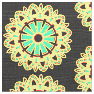 Mandala-mönster 110714(010) tyg