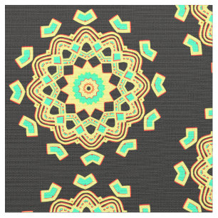 Mandala Mönster 110714(02) Tyg