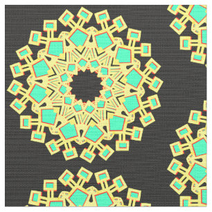 Mandala-mönster 110714(06) tyg