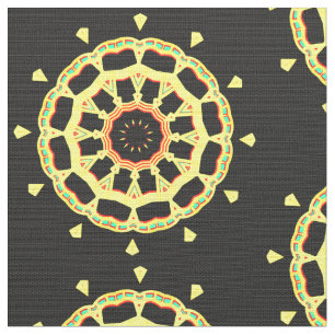 Mandala Mönster 110714(07) Tyg