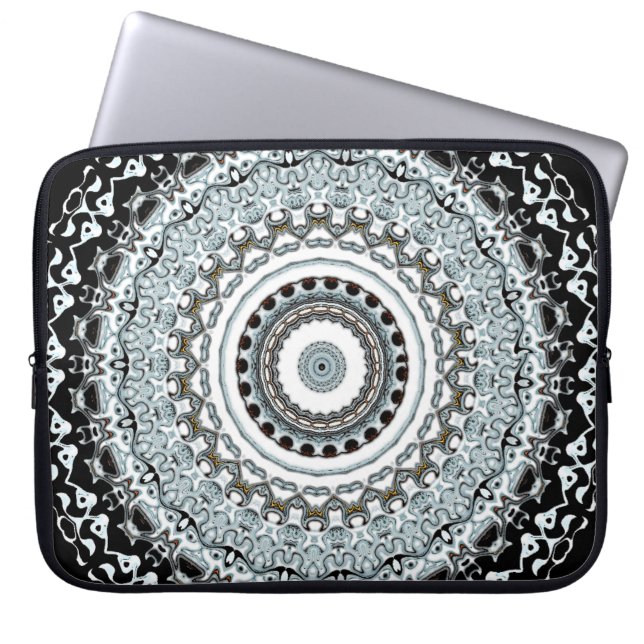Mandala monster 2 laptop fodral (Framsidan)