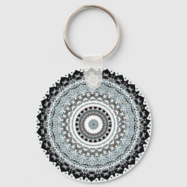 Mandala monster 2 nyckelring (Framsida)