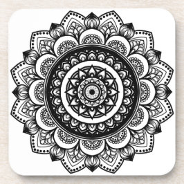 Mandala Mönster Beverage Coaster Underlägg