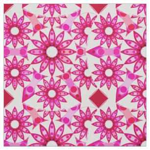 Mandala mönster i skuggor av rosa, sjön tyg