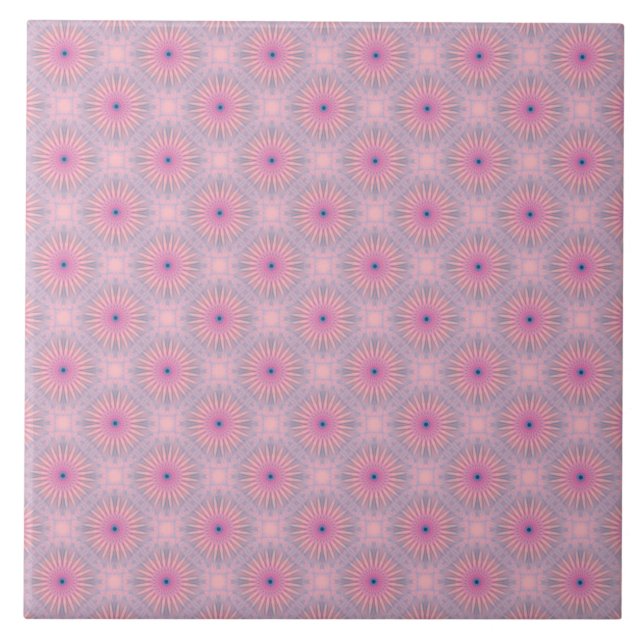 Mandala Mönster Kakelplatta (Framsidan)