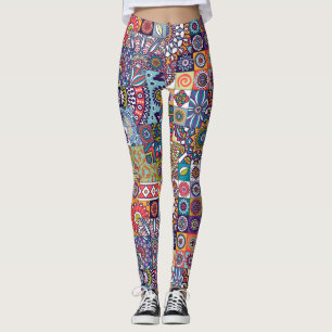 Mandala Mönster Leggings
