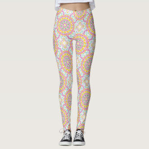 Mandala Mönster Leggings
