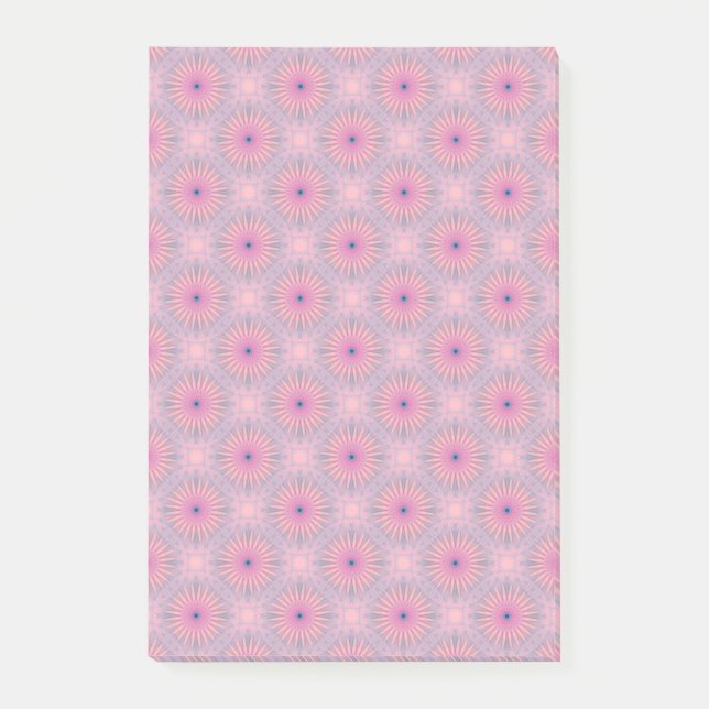 Mandala Mönster Post-it Block (Framsida)