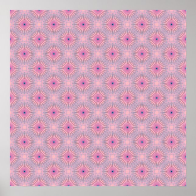 Mandala-mönster Poster (Framsidan)