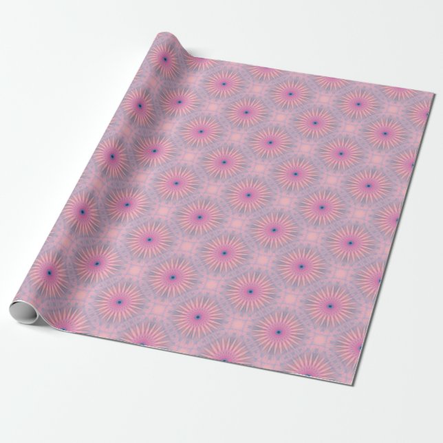 Mandala-mönster Presentpapper (Utrullad)