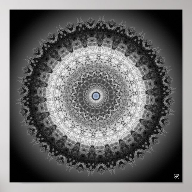 Mandala-monster (uggla, gorillas och homunculi) poster (Framsidan)