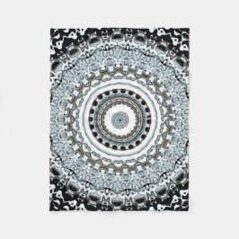 Mandala monsters 2 fleecefilt