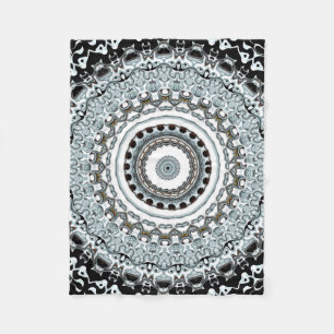 Mandala monsters 2 fleecefilt