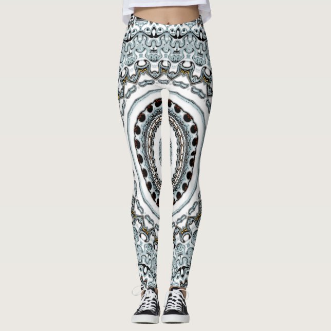 Mandala monsters 2 leggings (Framsida)