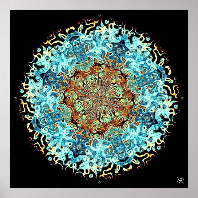 Mandala monsters 4 poster (Framsidan)