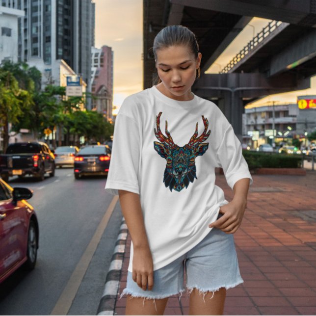 Mandala Moose T Shirt (Skapare uppladdad)