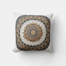Mandala Mosaic Circle Pillow Kudde