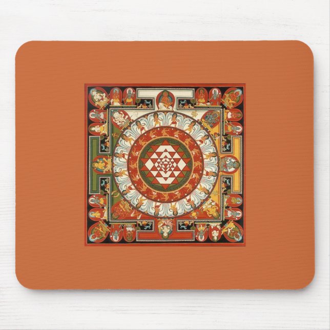 Mandala Mousepad Musmatta (Framsidan)