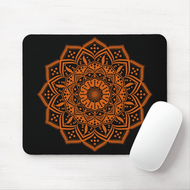 Mandala Mousepad Musmatta (Med mus)
