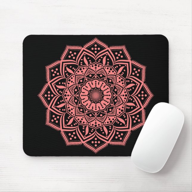 Mandala Mousepad Musmatta (Med mus)