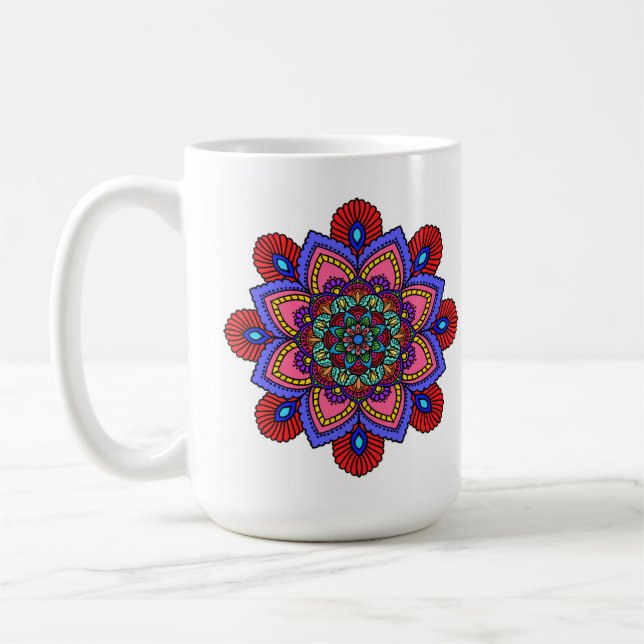  Mandala Mug Kaffemugg (Vänster)