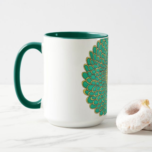Mandala Mug Mugg (Med munk)