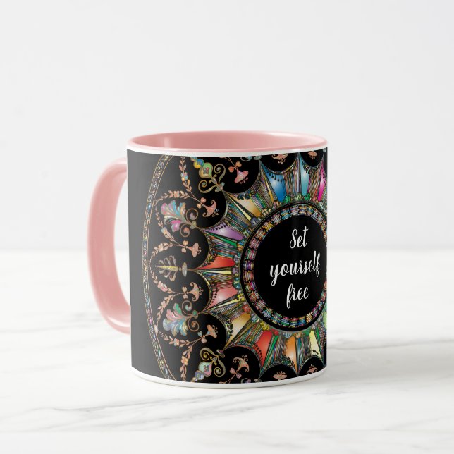 Mandala Mugg (Framsida vänster)