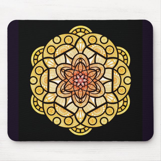 Mandala-musmatta Musmatta (Framsidan)