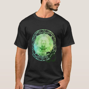 Mandala Namaste Andlig Buddha Mode Clothing T Shirt